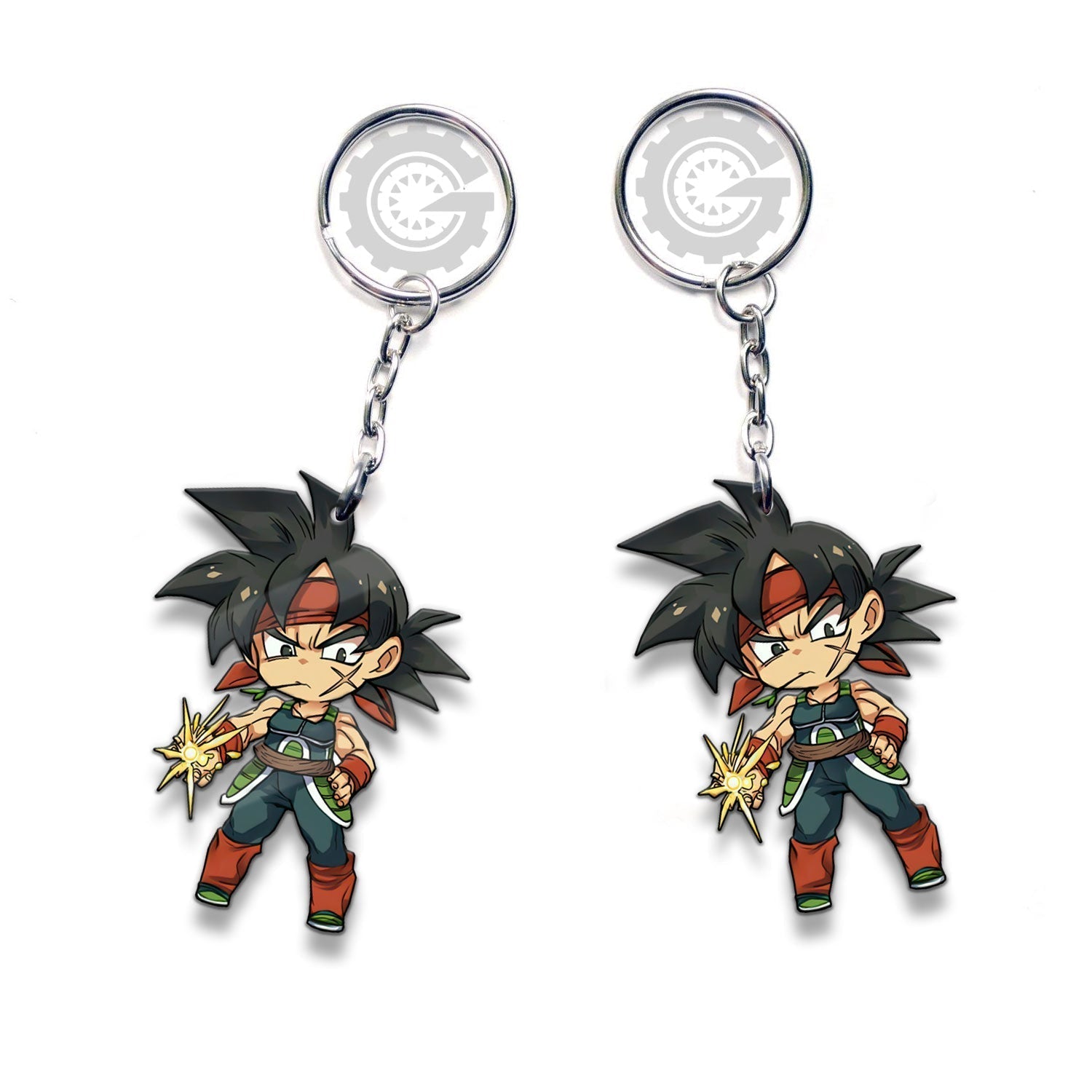 Bardock Keychain Custom Car Accessories - Gearcarcover - 3