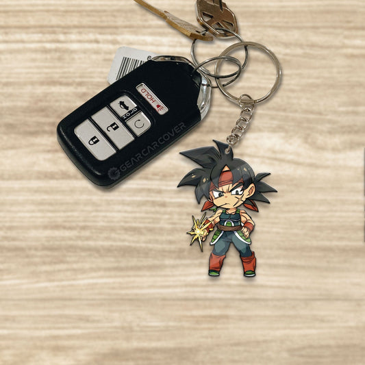 Bardock Keychain Custom Car Accessories - Gearcarcover - 1