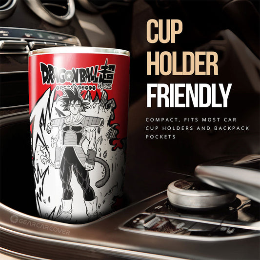 Bardock Tumbler Cup Custom Car Accessories Manga Style - Gearcarcover - 2