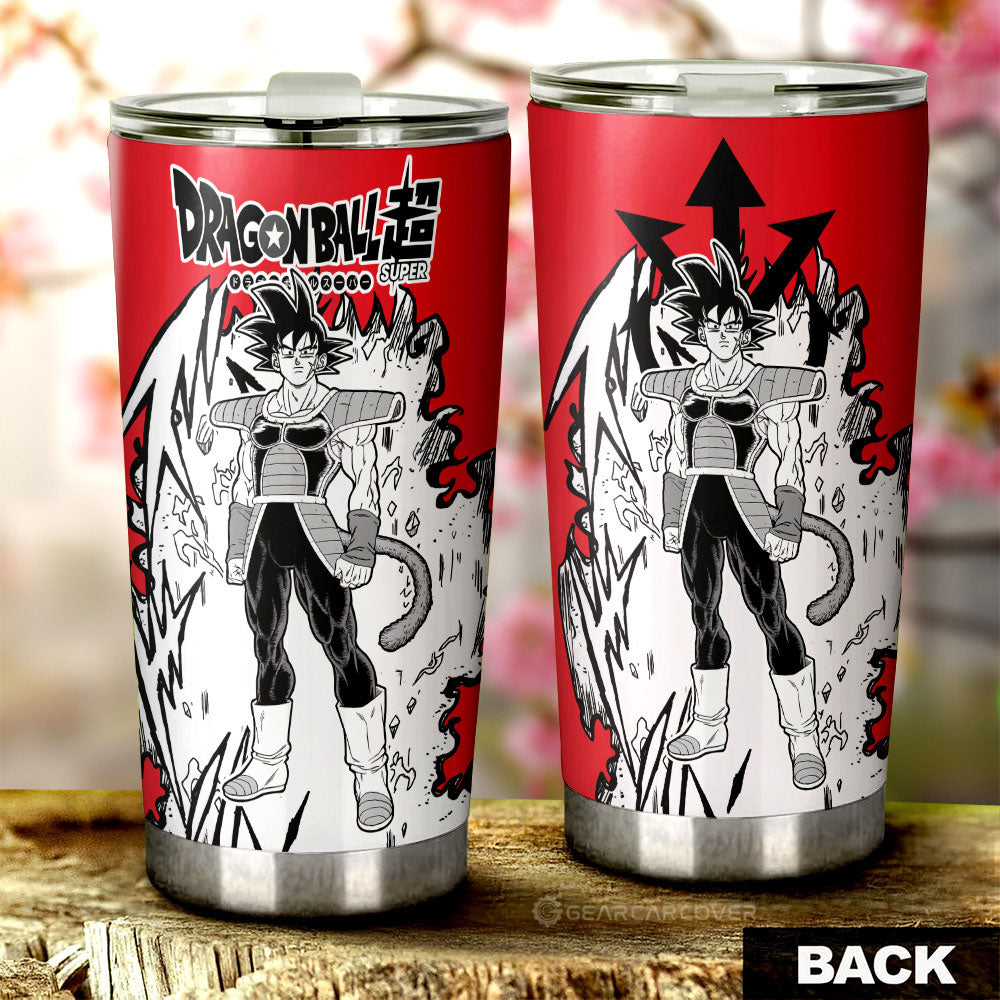 Bardock Tumbler Cup Custom Car Accessories Manga Style - Gearcarcover - 3