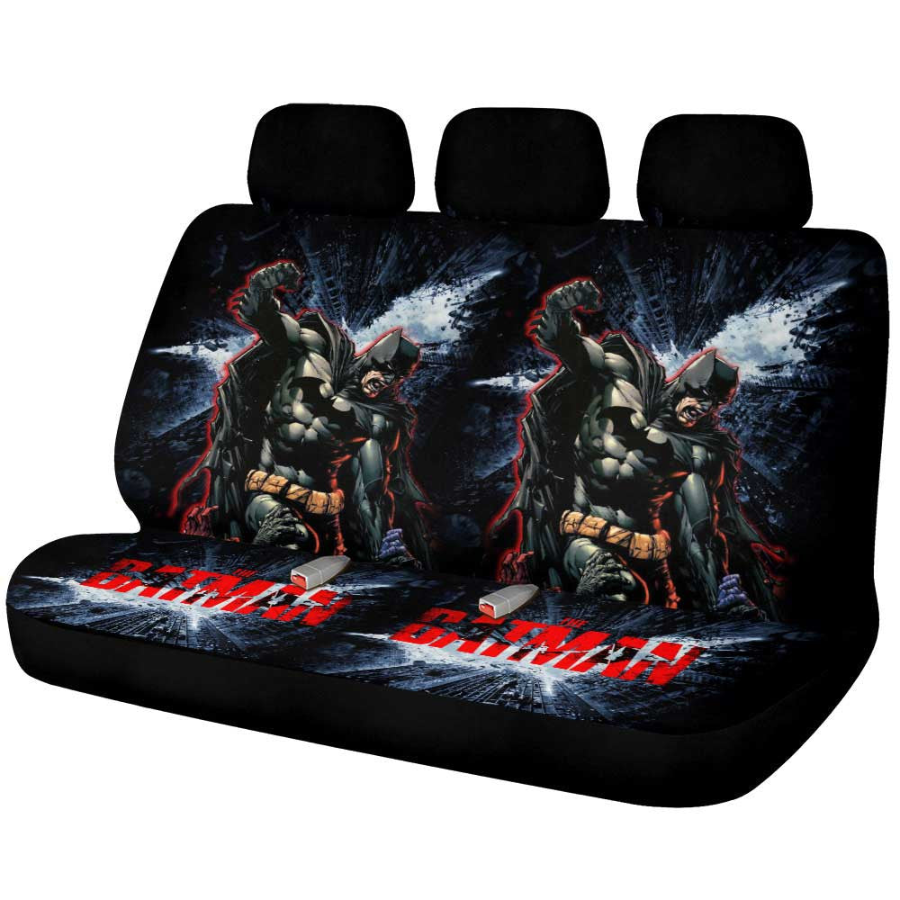 Batman Car Back Seat Cover Custom Car Accessories - Gearcarcover - 1