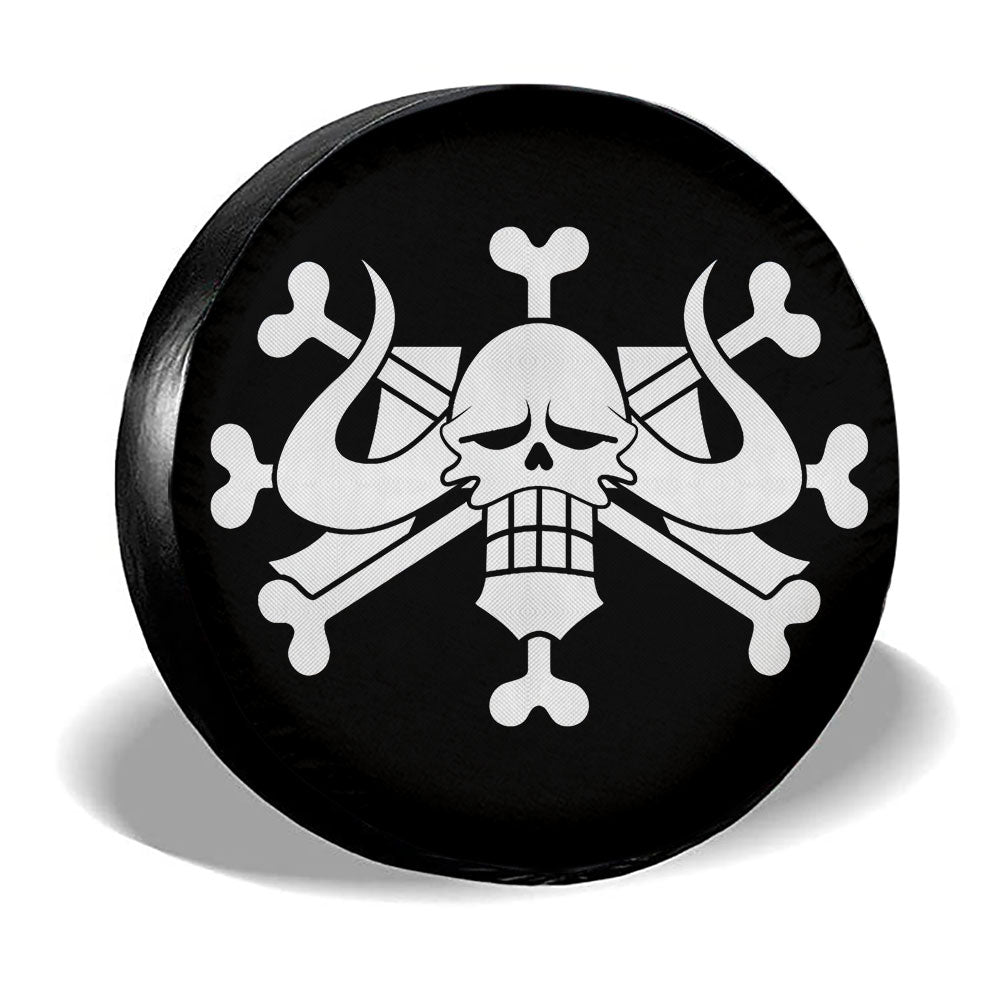 Beast Pirates Flag Spare Tire Covers Custom Car Accessories - Gearcarcover - 2