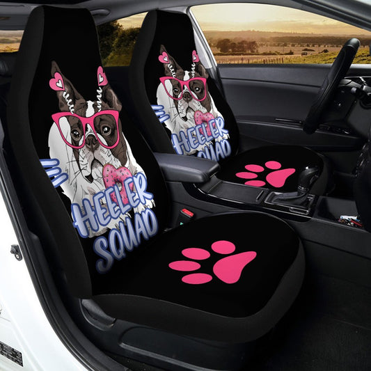 Beautiful French Bulldog Car Seat Covers Custom Car Accessories For Dog Owner - Gearcarcover - 2