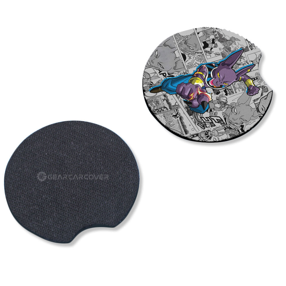 Beerus Car Coaster Set Collection - Gearcarcover - 4