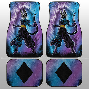 Beerus Car Floor Mats Custom Anime Car Accessories - Gearcarcover - 1