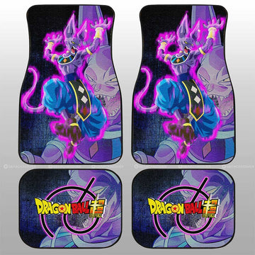 Beerus Car Floor Mats Custom Car Accessories - Gearcarcover - 1