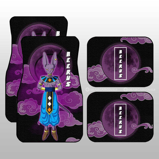 Beerus Car Floor Mats Custom Car Accessories - Gearcarcover - 1