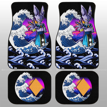 Beerus Car Floor Mats Custom Car Interior Accessories - Gearcarcover - 1