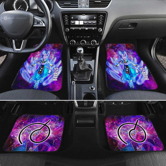 Beerus Car Floor Mats Custom Characters Dragon Ball Car Accessories - Gearcarcover - 2