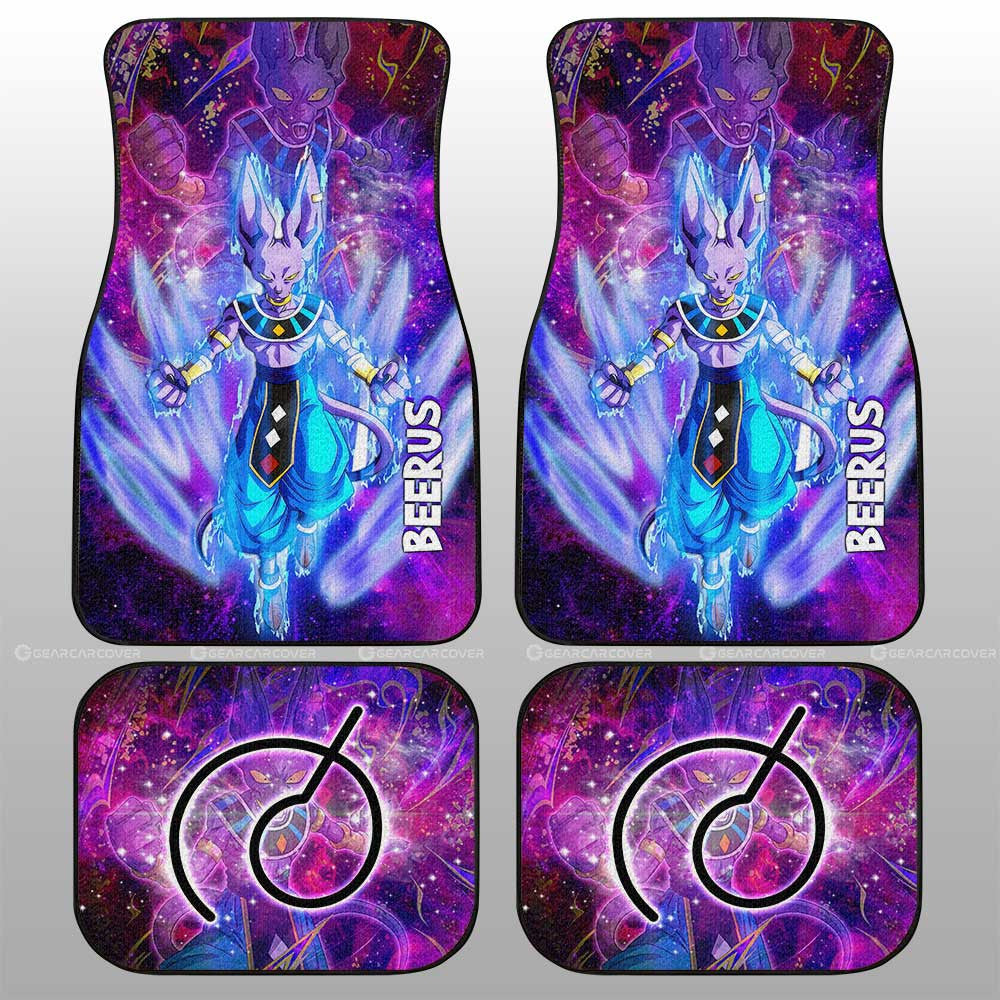 Beerus Car Floor Mats Custom Characters Dragon Ball Car Accessories - Gearcarcover - 1