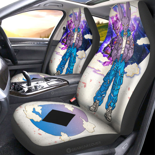 Beerus Car Seat Covers Anime Collection - Gearcarcover - 1