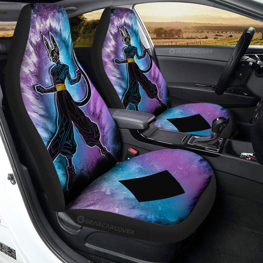 Beerus Car Seat Covers Custom Anime Car Accessories - Gearcarcover - 2