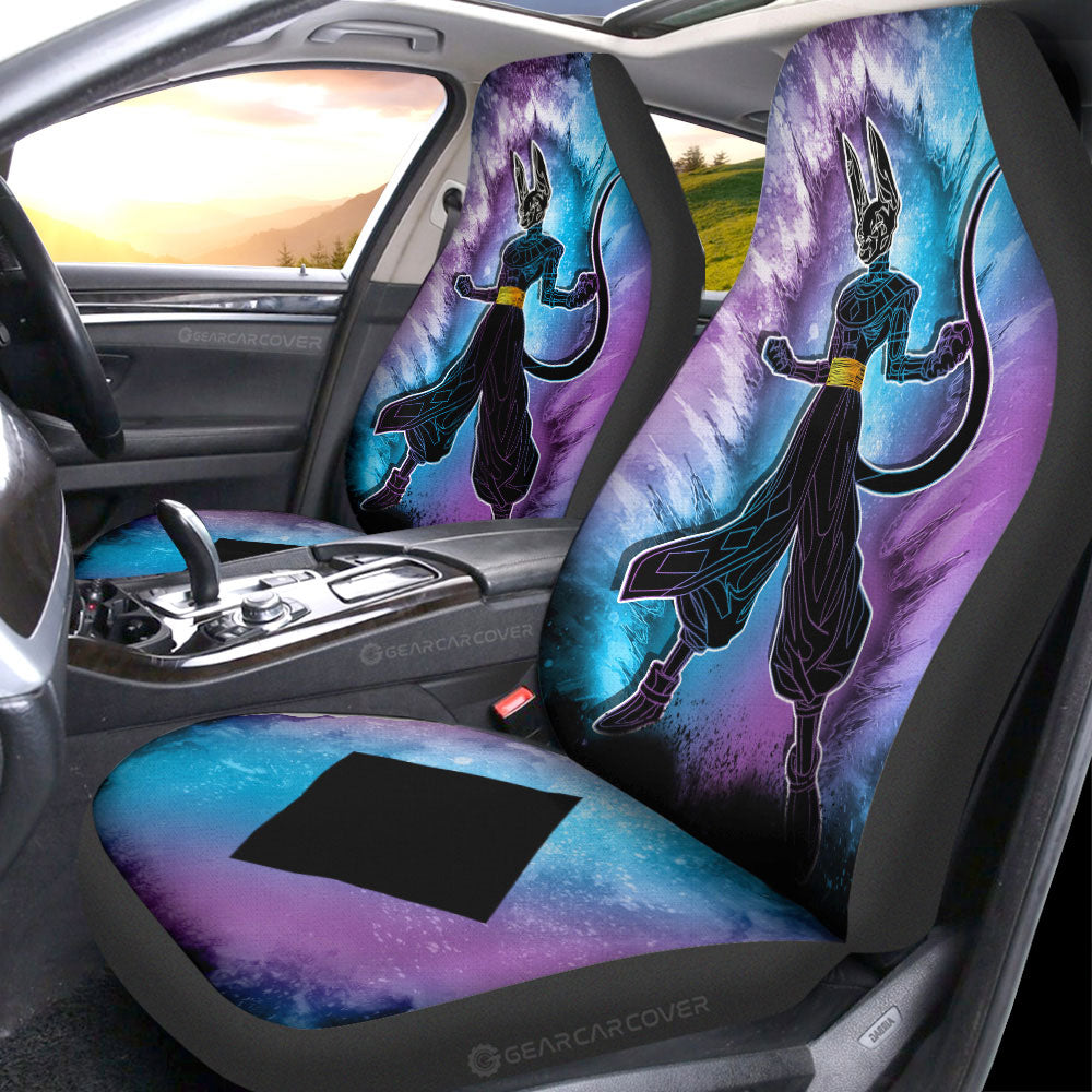 Beerus Car Seat Covers Custom Anime Car Accessories - Gearcarcover - 1