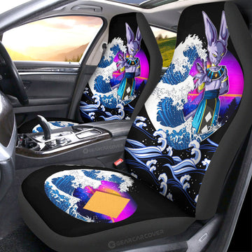 Beerus Car Seat Covers Custom Dragon Ball Car Interior Accessories - Gearcarcover - 1