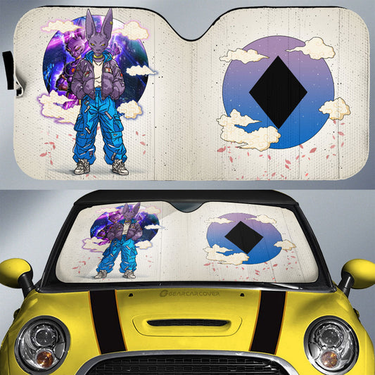 Beerus Car Sunshade Anime Collection - Gearcarcover - 1