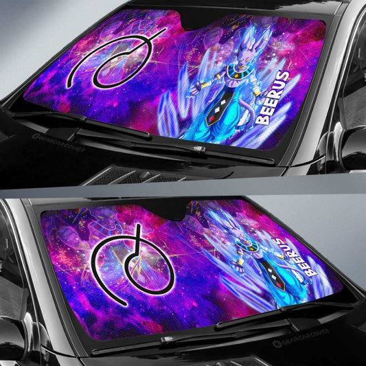 Beerus Car Sunshade Custom Characters Car Accessories - Gearcarcover - 2