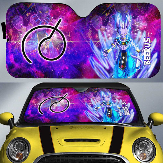 Beerus Car Sunshade Custom Characters Dragon Ball Car Accessories - Gearcarcover - 1