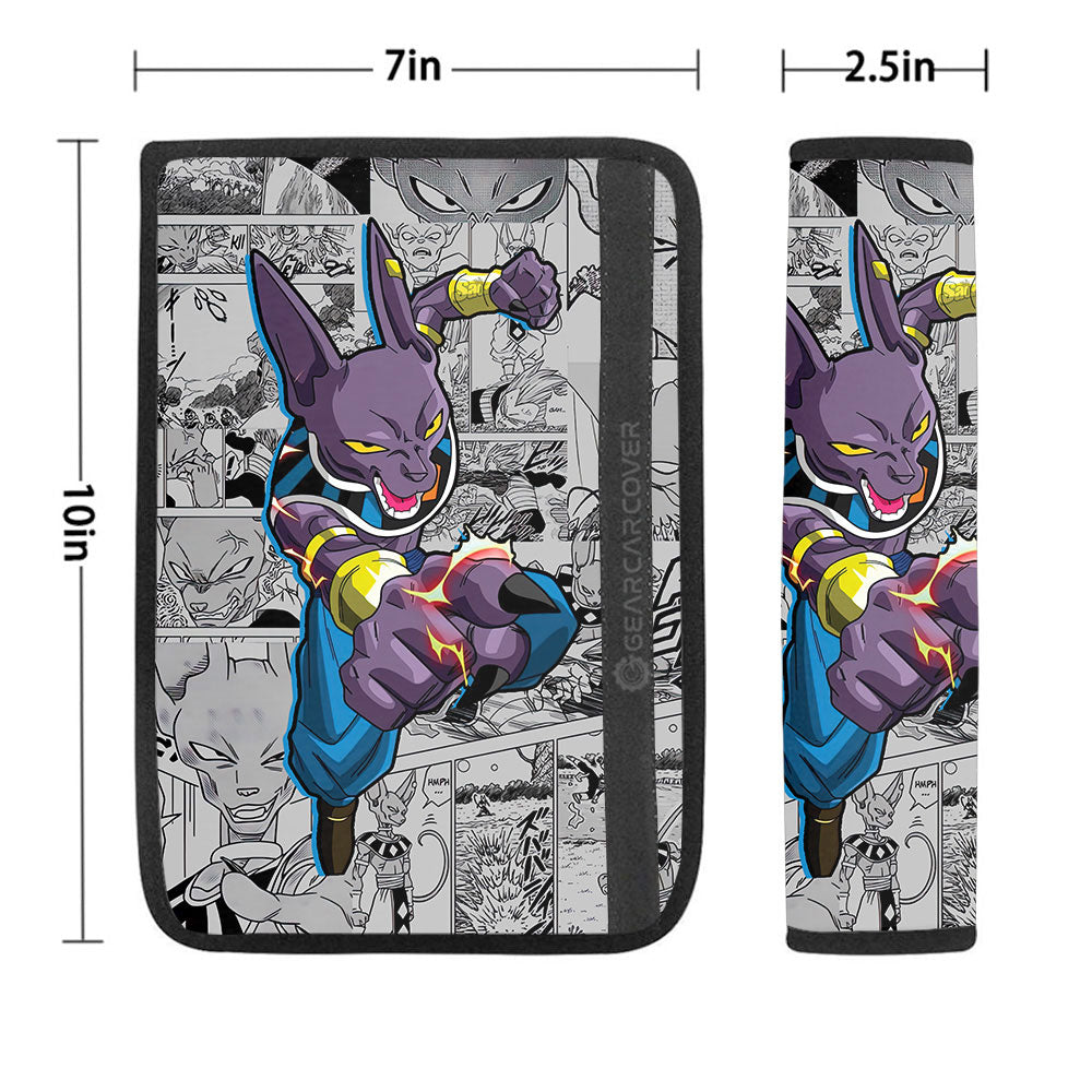 Beerus Seat Belt Covers Collection - Gearcarcover - 1