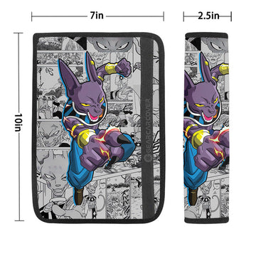 Beerus Seat Belt Covers Collection - Gearcarcover - 1