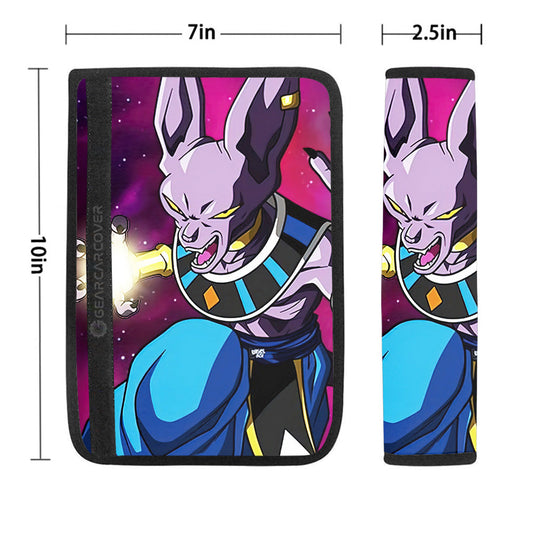 Beerus Seat Belt Covers Custom Car Accessories - Gearcarcover - 1