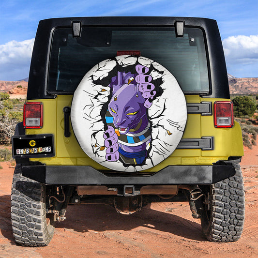 Beerus Spare Tire Cover Custom - Gearcarcover - 2