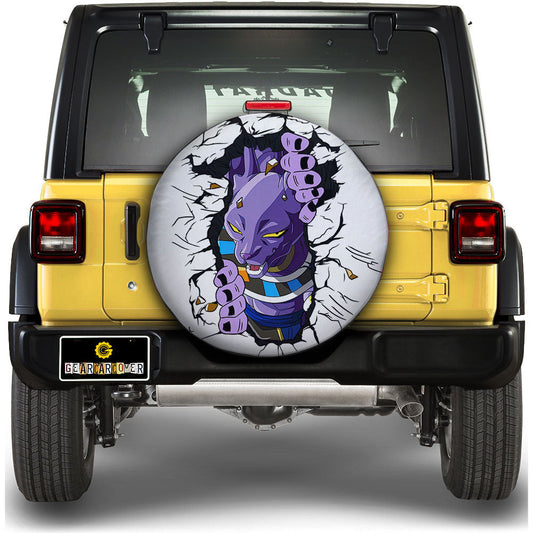 Beerus Spare Tire Cover Custom - Gearcarcover - 1