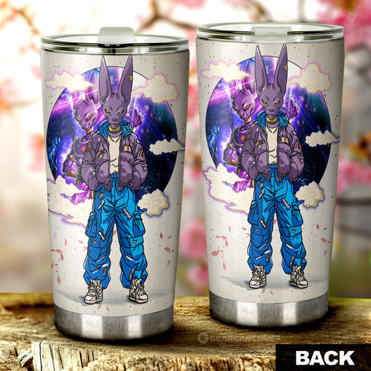 Beerus Tumbler Cup Anime Collection - Gearcarcover - 2