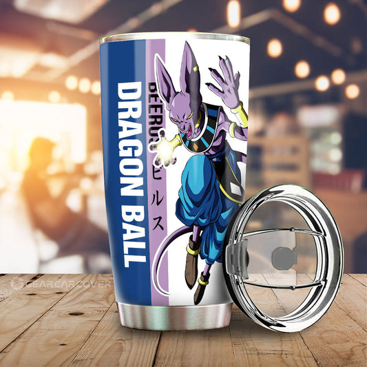 Beerus Tumbler Cup Custom Car Accessories For Fans - Gearcarcover - 1