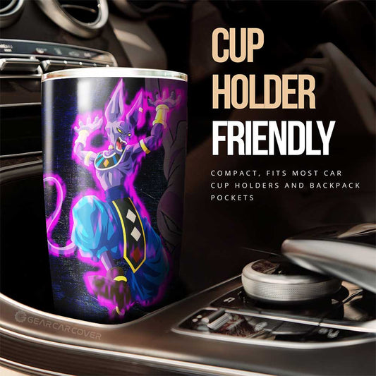 Beerus Tumbler Cup Custom Car Interior Accessories - Gearcarcover - 2