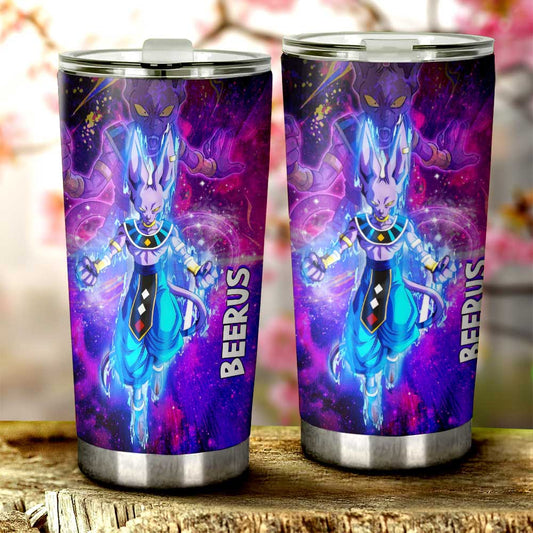 Beerus Tumbler Cup Custom Characters Car Interior Accessories - Gearcarcover - 2