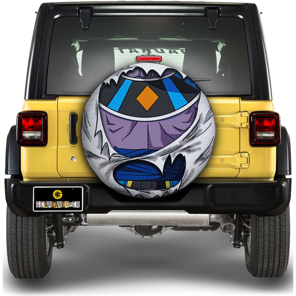 Beerus Uniform Spare Tire Cover Custom - Gearcarcover - 1