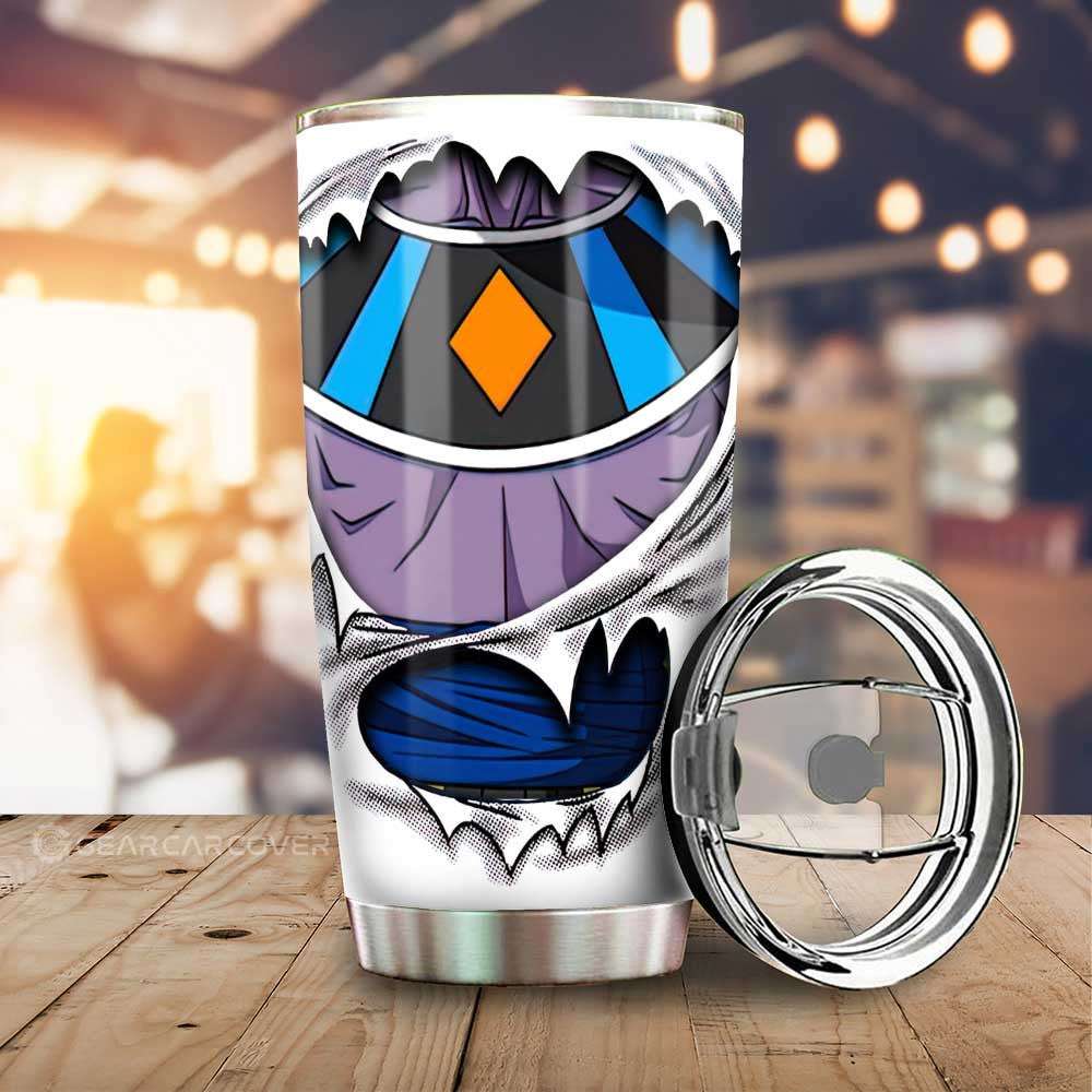 Beerus Uniform Tumbler Cup Custom - Gearcarcover - 1