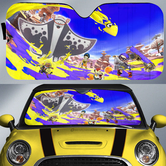 Big Man Splatoon Car Sunshade Custom Car Accessories - Gearcarcover - 1