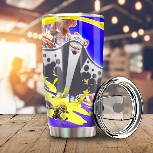 Big Man Splatoon Tumbler Cup Custom Car Accessories - Gearcarcover - 2