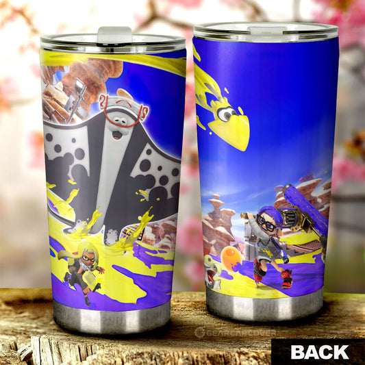 Big Man Splatoon Tumbler Cup Custom Car Accessories - Gearcarcover - 1