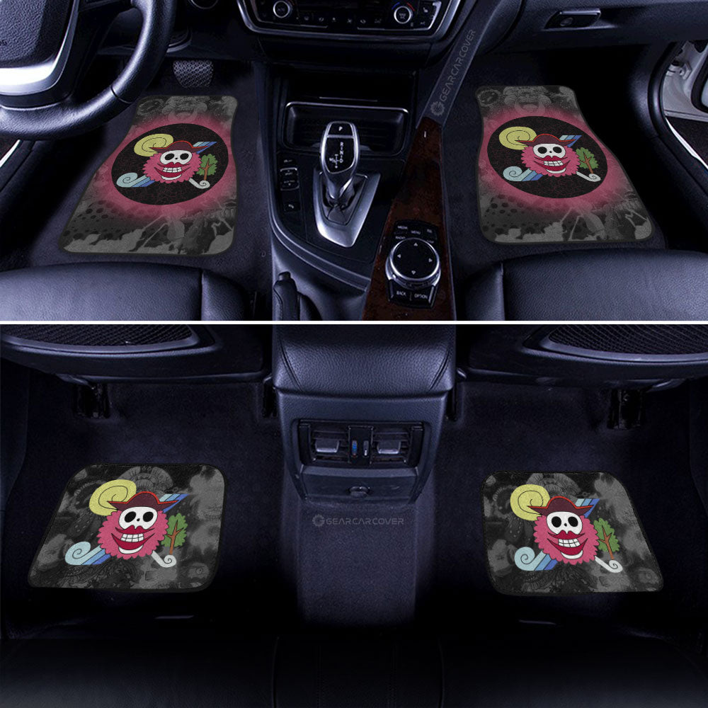 Big Mom Pirates Flag Car Floor Mats Custom Car Accessories - Gearcarcover - 3