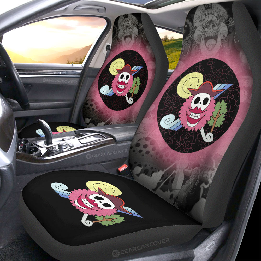 Big Mom Pirates Flag Car Seat Covers Custom Car Accessories - Gearcarcover - 2