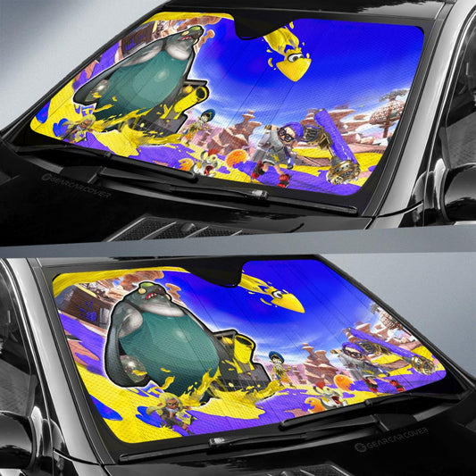 Big Shot Splatoon Car Sunshade Custom Car Accessories - Gearcarcover - 2