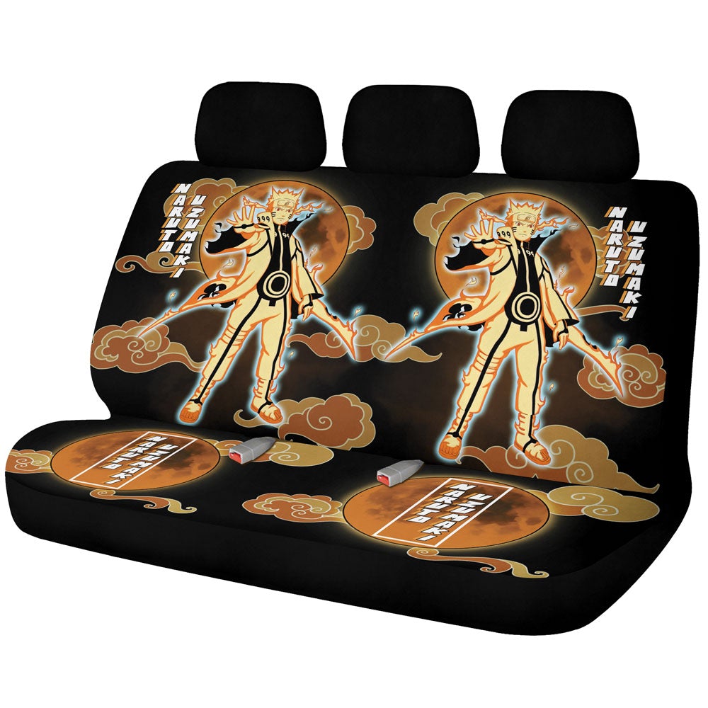 Bijuu Mode Car Back Seat Covers Custom Anime NRTs - Gearcarcover - 1