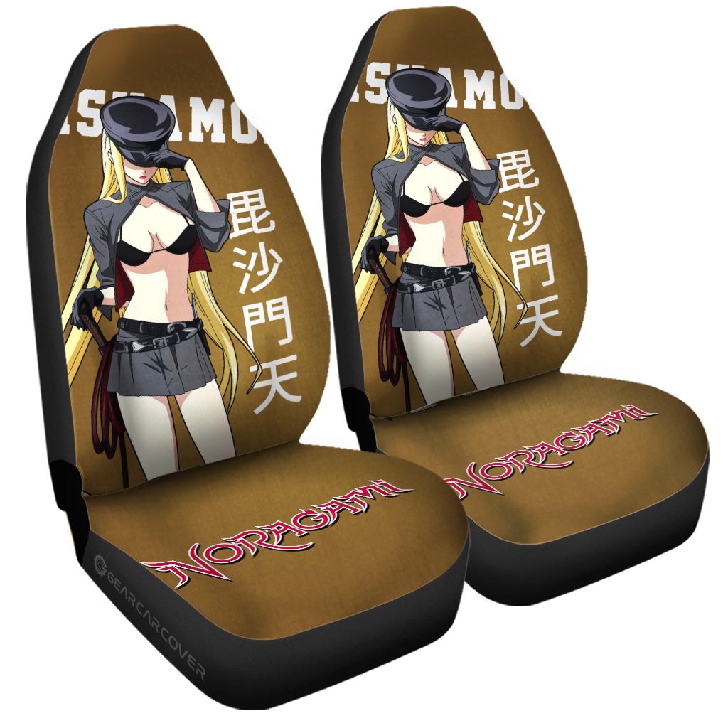Bishamon Car Seat Covers Custom Noragami Car Accessories - Gearcarcover - 3