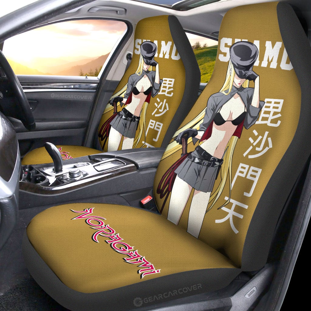 Bishamon Car Seat Covers Custom Noragami Car Accessories - Gearcarcover - 2