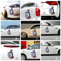 Bizarre Adventure Guido Mista Car Sticker Custom My Car Is Slow Funny - Gearcarcover - 2