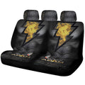 Black Adam Car Back Seat Covers Custom Car Accessories - Gearcarcover - 1