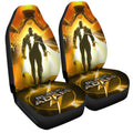 Black Adam Car Seat Covers Custom Car Accessories For Fans - Gearcarcover - 3