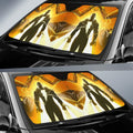 Black Adam Car Sunshade Custom Car Accessories For Fans - Gearcarcover - 2