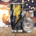 Black Adam Tumbler Cup Custom Black Adam Car Interior Accessories - Gearcarcover - 1
