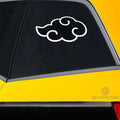 Black Akatsuki Cloud Car Sticker Custom Anime Car Accessories - Gearcarcover - 2