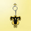 Black Bull Keychain Custom Car Accessories - Gearcarcover - 2