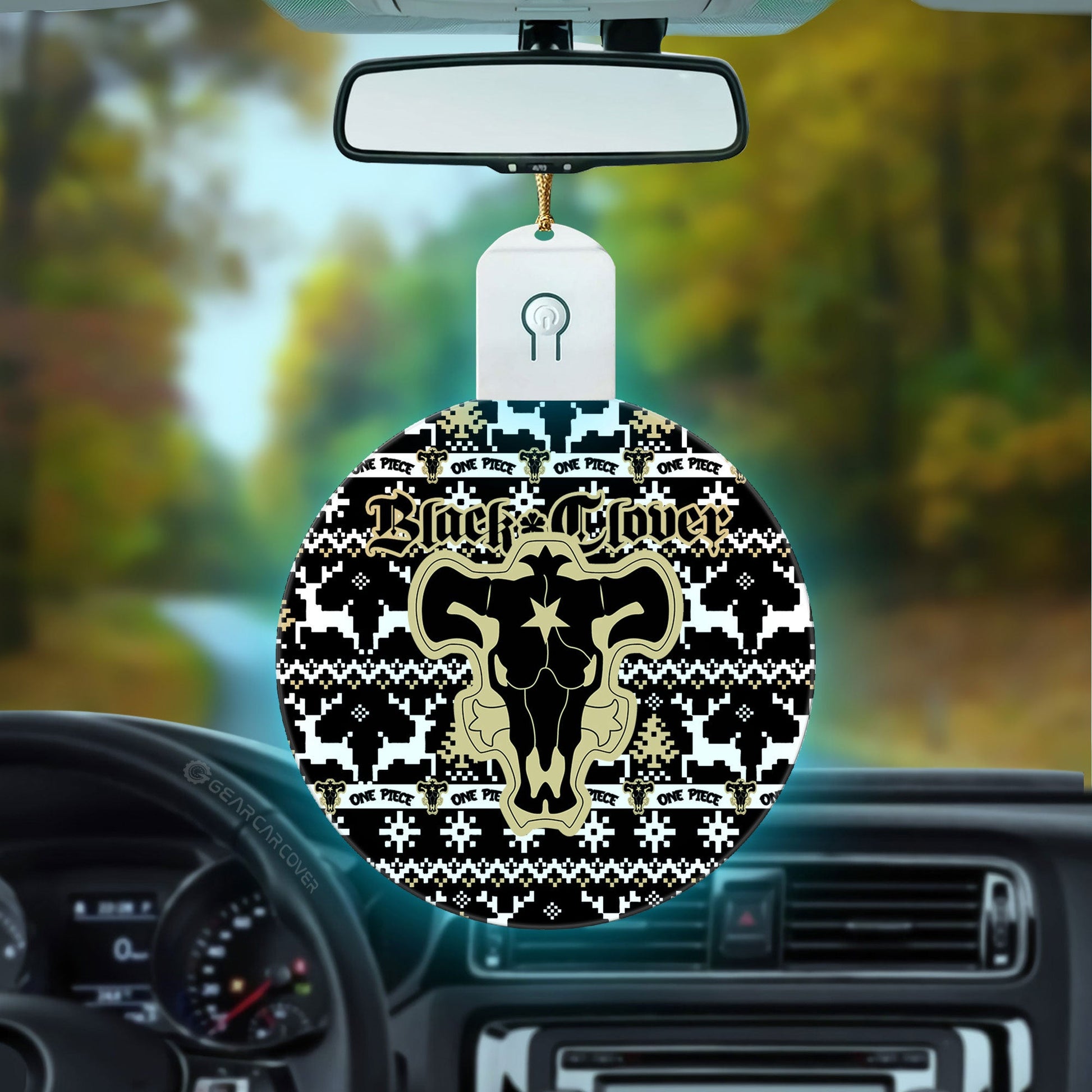 Black Bull Led Ornament Custom Car Decorations - Gearcarcover - 3