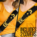 Black Bull Seat Belt Covers Custom Car Accessories - Gearcarcover - 3